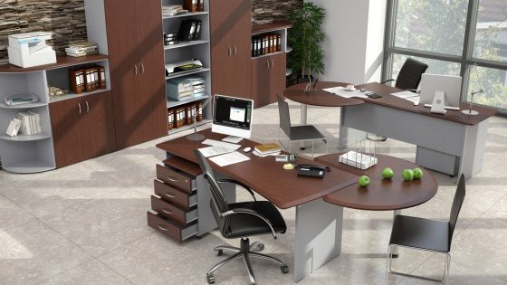 Современная мебель для офиса «БэкВэм МДФ» - вид 1
