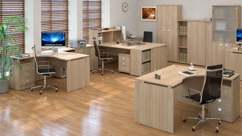 Модульная мебель для офиса «STYLE» - вид 1