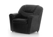 Диван для офиса Бизон Бизон кресло иск. кожа PV 1 (черный)
