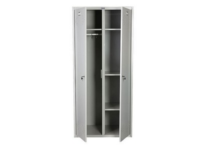 Металлический шкаф для одежды «Практик LS 21-80U»