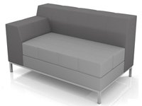 Модульный диван для офиса toform M9 style connection Конфигурация M9 - 2DL