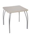 Стол для кафе Страйк СТ5-01 Стол СORUND 38мм (цвет каркаса-серебристый металлик